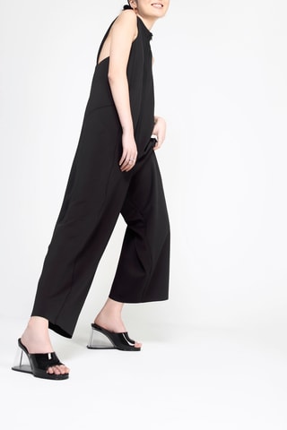 Mules compensées Darling - Noir