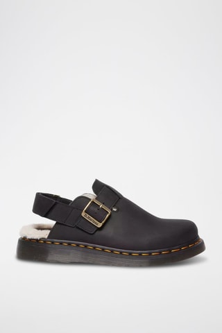 Leren Muiltjes Jorge II Archive Pull Up - Zwart