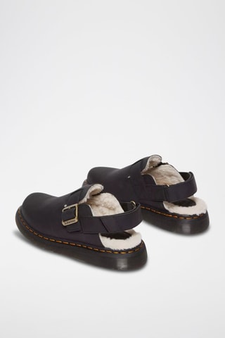 Leren Muiltjes Jorge II Archive Pull Up - Zwart