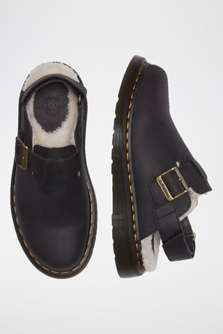 Leren Muiltjes Jorge II Archive Pull Up - Zwart