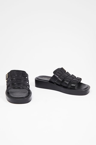Mules em couro Iadifa - Preto