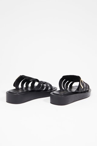 Mules em couro Iadifa - Preto