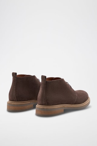 Kalfssplitleren Boots Maze - Bruin 