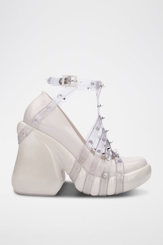Saloméschoenen met Hak Pink Love Pump x Jean Paul Gaultier - Wit