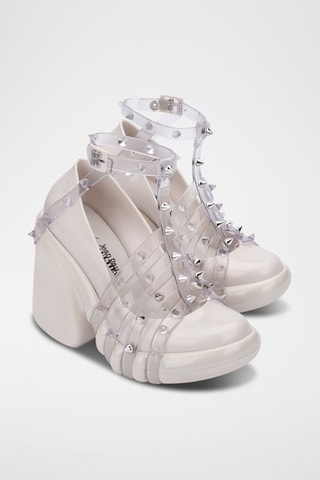 Saloméschoenen met Hak Pink Love Pump x Jean Paul Gaultier - Wit