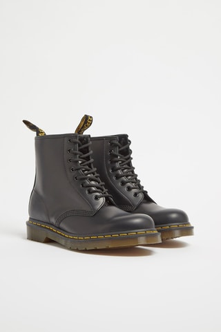 Bottines en cuir 1460 Black Smooth - Noir