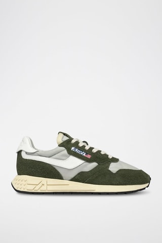 Sapatilhas em couro Reelwind - Verde