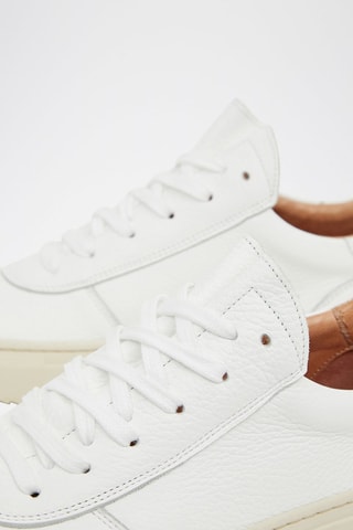 Baskets en cuir - Blanc