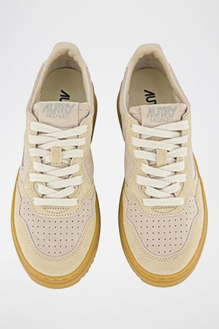 Sneakers em nobuck Medalist - Cru