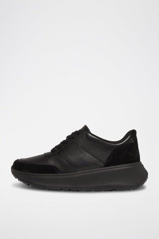 Leren Sneakers - Zwart