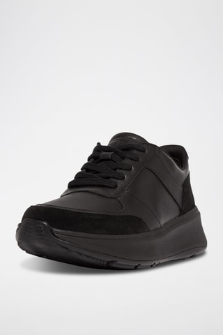 Leren Sneakers - Zwart