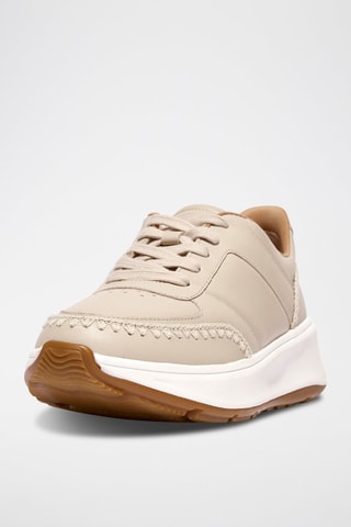 Leren Sneakers - Beige