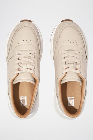 Leren Sneakers - Beige