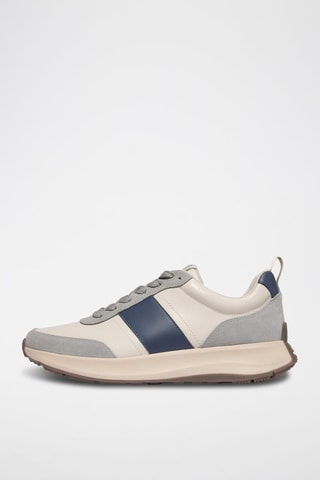 Leren Sneakers - Beige
