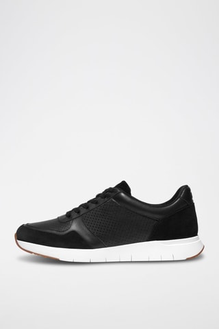 Leren Sneakers - Zwart