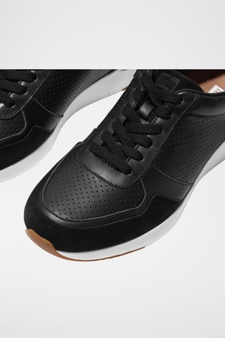 Leren Sneakers - Zwart