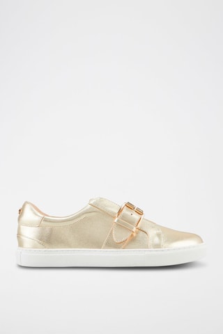 Leren Sneakers Hedone Goudkleurig