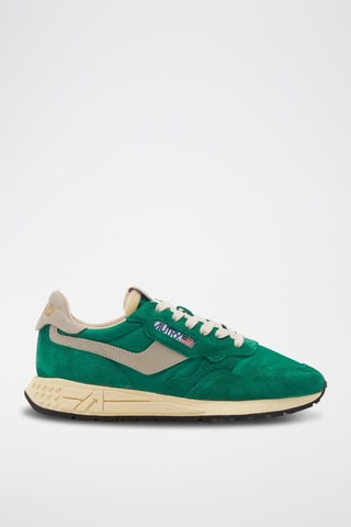 Sapatilhas em couro Reelwind - Verde