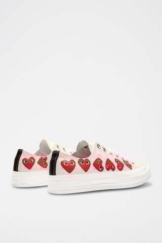 Sneakers Converse x Comme des Garçons PLAY Chuck 70 - Wit