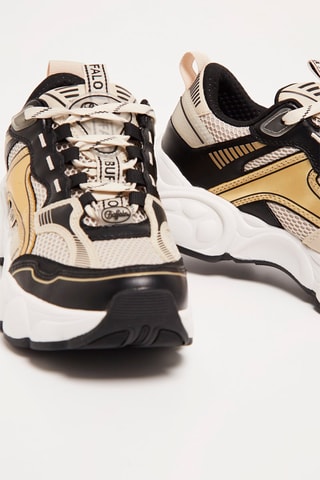 Sneakers Cld Run - Vegan - Crèmekleurig en Zwart