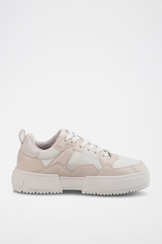 Vegan Leren Platform Sneakers RSE v2 - Beige
