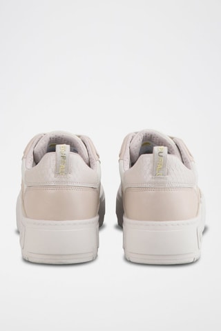 Vegan Leren Platform Sneakers RSE v2 - Beige