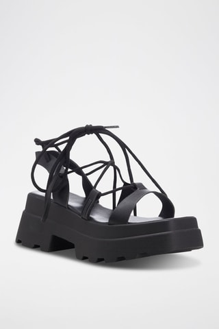 Platform Sandalen Ukie - Zwart