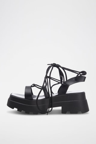 Platform Sandalen Ukie - Zwart
