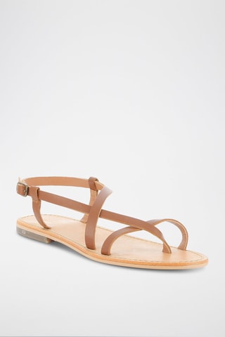 Leren Sandalen Rosalie - Camel