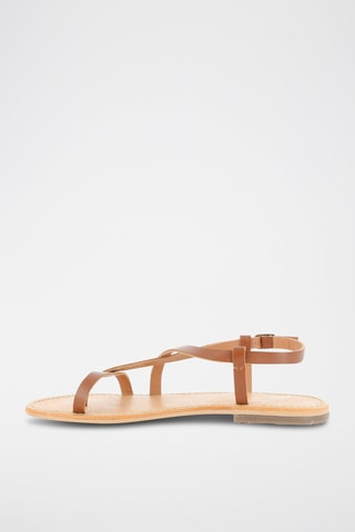 Leren Sandalen Rosalie - Camel