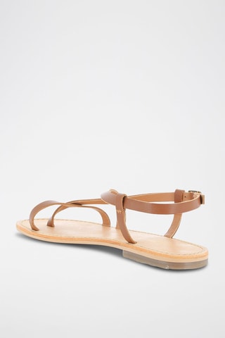 Leren Sandalen Rosalie - Camel