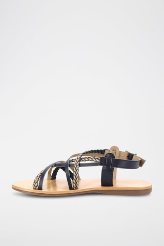 Leren  Sandalen Rosane - Marineblauw