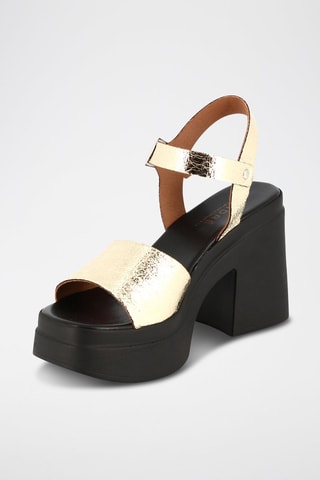 Sandalen met Hak Talita - Goudkleurig
