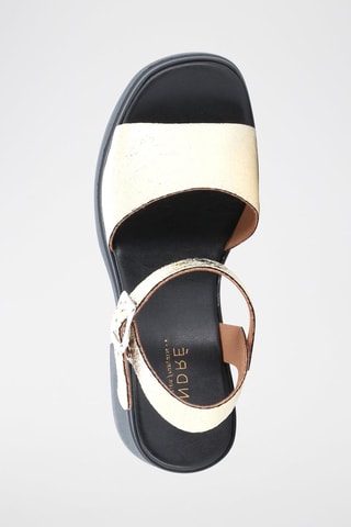 Sandalen met Hak Talita - Goudkleurig