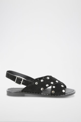 Nubuck Sandalen Uzzi - Zwart