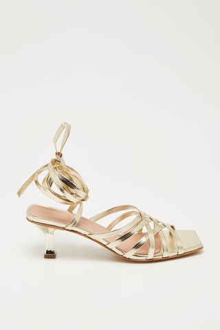 Leren  Sandalen Emilya - Beige