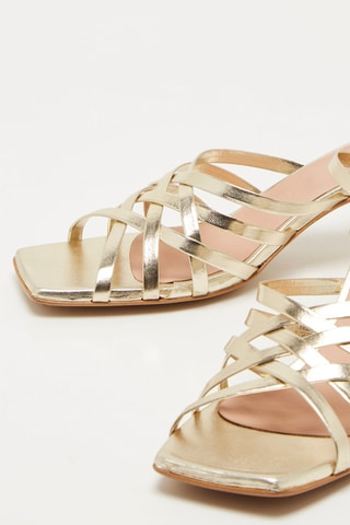 Leren  Sandalen Emilya - Beige