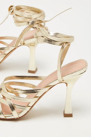 Leren  Sandalen Emily - Beige