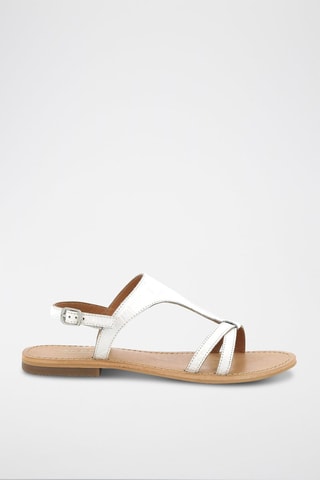 Leren Sandalen Raya - Wit