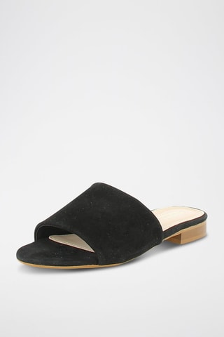 Nubuck Muiltjes Inaya - Zwart