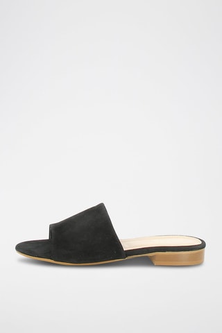 Nubuck Muiltjes Inaya - Zwart