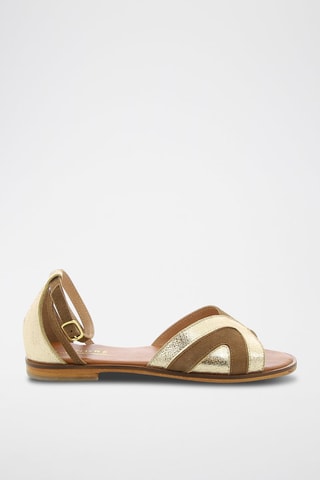 Leren Sandalen Reverie - Camel