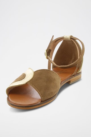 Leren Sandalen Reverie - Camel