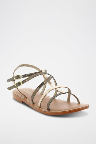 Leren Sandalen Saline - Goudkleurig