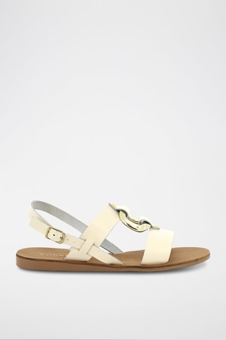 Leren Sandalen Ramses - Beige