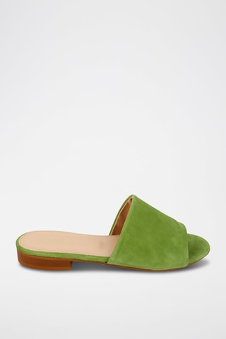 Nubuck Muiltjes Inaya - Groen