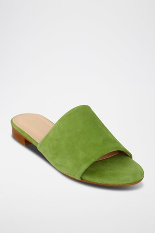 Nubuck Muiltjes Inaya - Groen