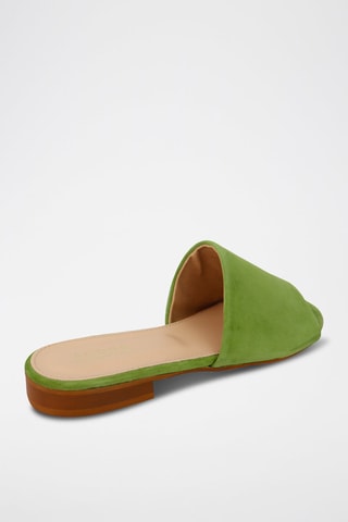 Nubuck Muiltjes Inaya - Groen