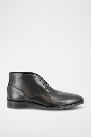 Leren Derby's Piana - Zwart