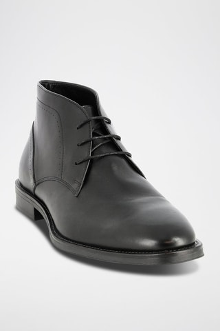 Leren Derby's Piana - Zwart